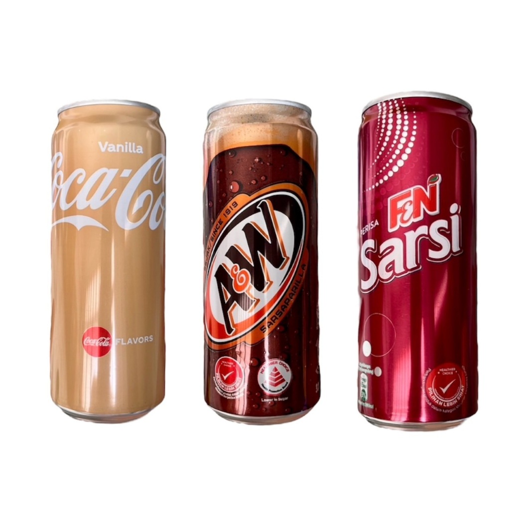 Coca’Cola Coke Vanilla โค้กรสวนิลา ขนาด 320 ML รุ่น Limited 12 กระป๋อง