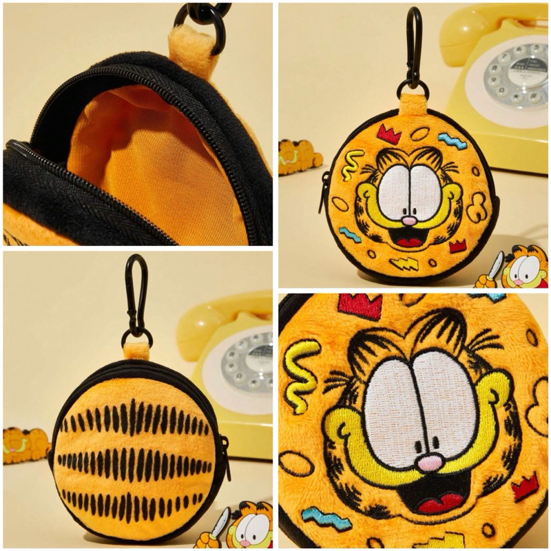 กระเป๋าผ้า/ช้อปปิ้ง/ใส่เหรียญ การ์ฟิลด์ ( สินค้างานลิขสิทธิ์แท้100% X Garfield) แมวส้ม