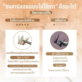 ✈️จัดส่งจากไทย✈️minijumie น้องไอด้อลสีน้ำตาล มีกาวในตัว ขนตาปลอมแบบมีกาวในตัวที่ใช้ซ้ำได้ 120 ช่อ