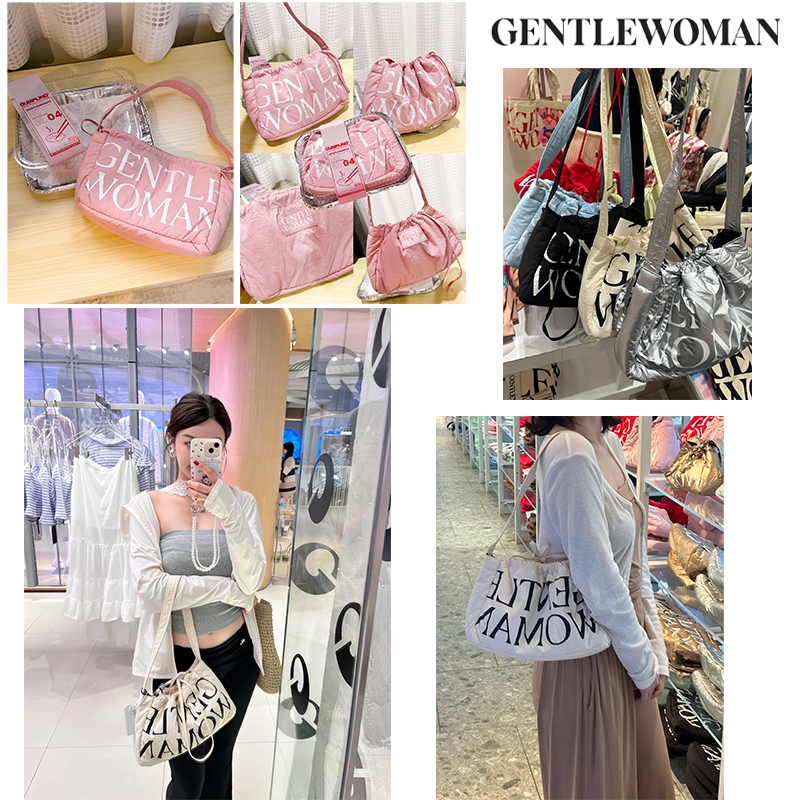 Gentlewoman Dumpling Bag🥟 💯✔ของแท้ gentlewomen กระเป๋า กระเป๋าผ้า กระเป๋าสะพายสตรี