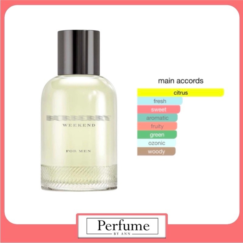 [น้ำหอมแท้แบ่งขาย] BB Weekend For Women : For Men : แท้ 100%