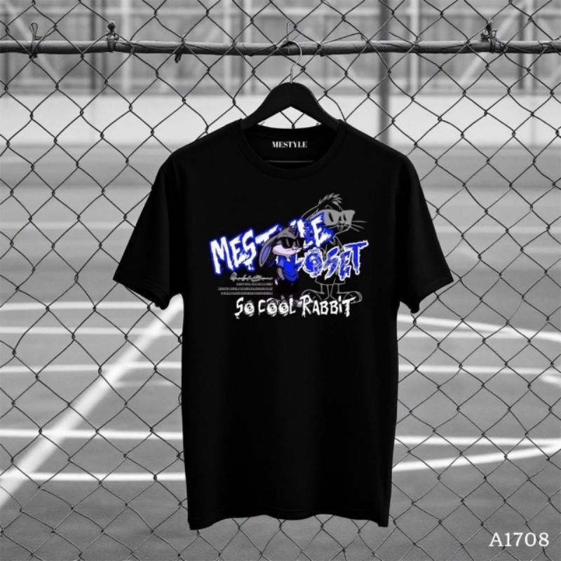 เสื้อยืด ผ้าCotton100% สกรีน แบบดิจิตอล เนื้อผ้าหนานุ่ม A1708-แขนสั้น