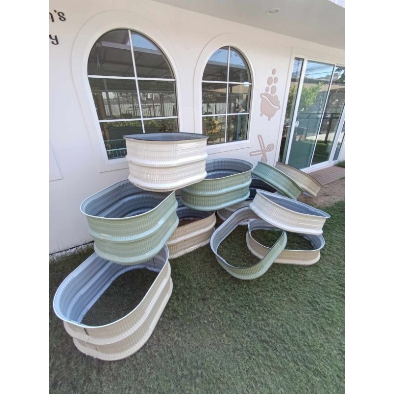 กระบะเมทัลชีทปลูกต้นไม้60*70*40 - รูปที่ 3