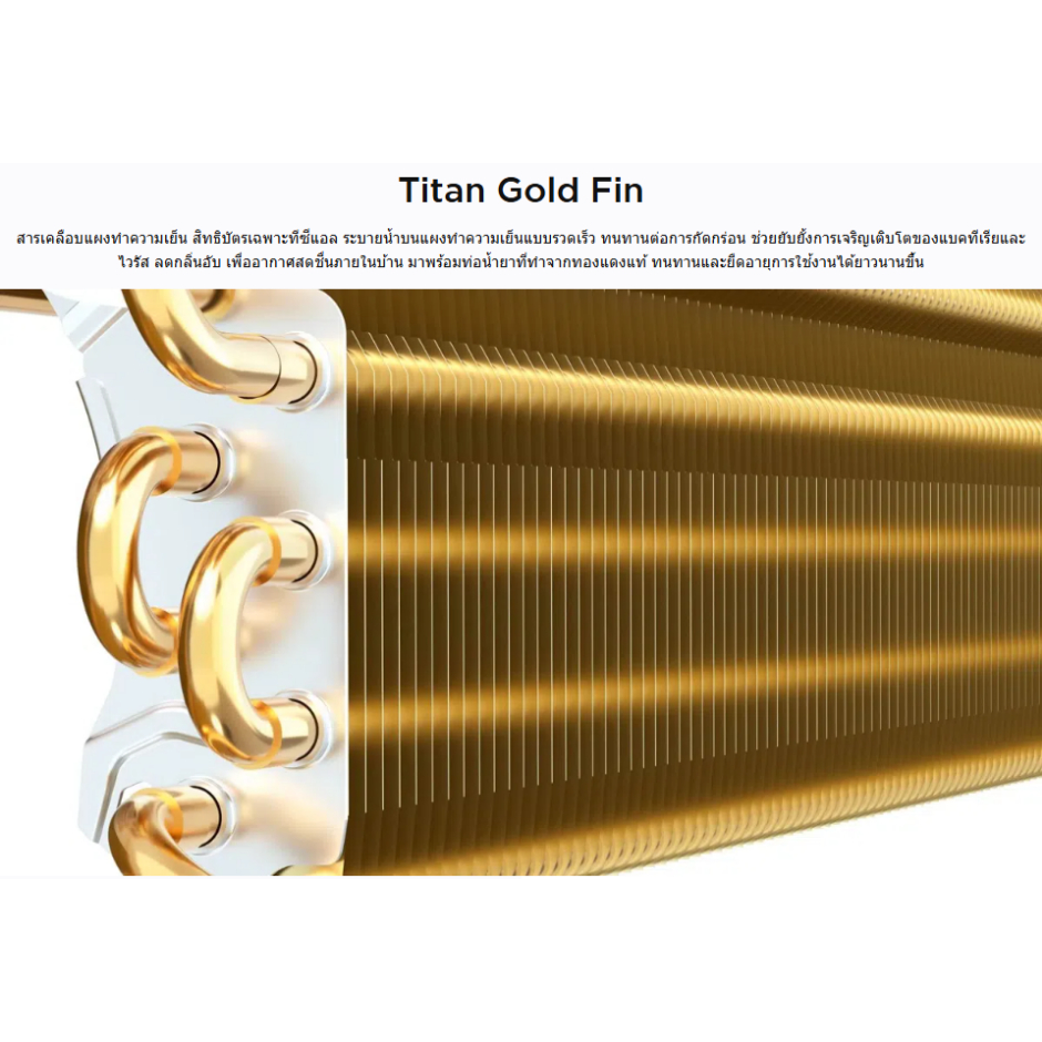 แอร์ติดผนังTCL รุ่นNew Miracle TAC-MFS Fix Speed (ระบบธรรมดา) #5 R32 ขนาด9,000-25,350บีทียู - รูปที่ 3