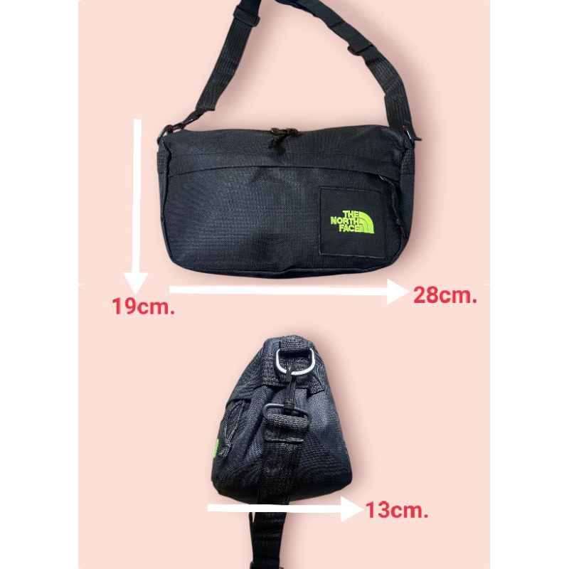 กระเป๋าสะพายข้างสไตล์แคมป์ปิ้ง TnF unisex