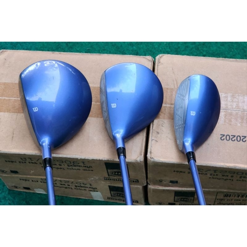 Sale 5.5:ไม้กอล์ฟมือสอง  ชุดหัวไม้สตรี Wilson Driver / Fairway / Utility มือสอง