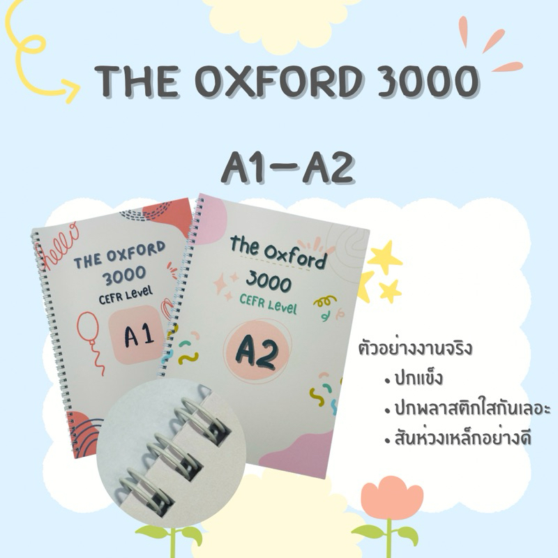 หนังสือรวมคำศัพท์ The oxford 3000 by CEFR Level (A1-A2)