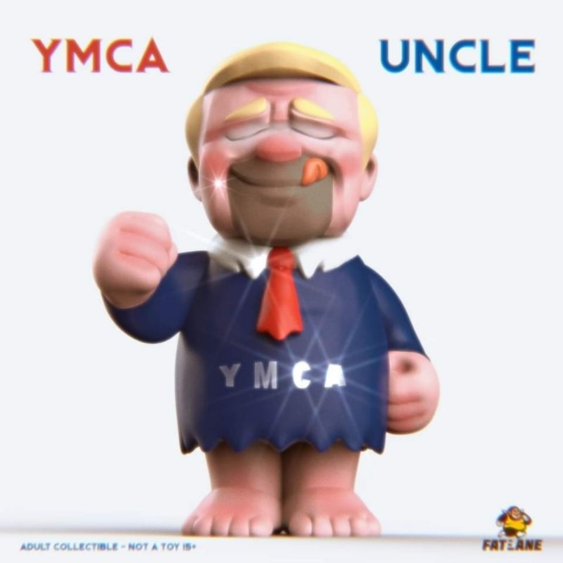 แท้💯❇️ Uncle Ponie // Version : Orange // Artist: FatLane