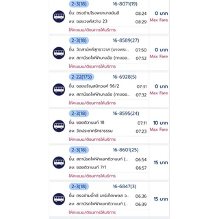 Hop Card ส่งฟรี ซองฟรี หักเงินในบัตรไม่เกิน40 บาท/วัน บัตรโดยสารรถสาธารณะไฟฟ้า ส่งทุกวัน
