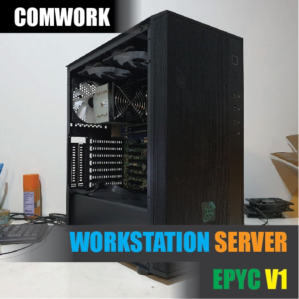คอม 64 เธรด | ซีพียู 2.4-3.3GHz AMD EPYC 7532 | เมนบอร์ด ATX | แรม 32GB-256GB | M.2 NVMe