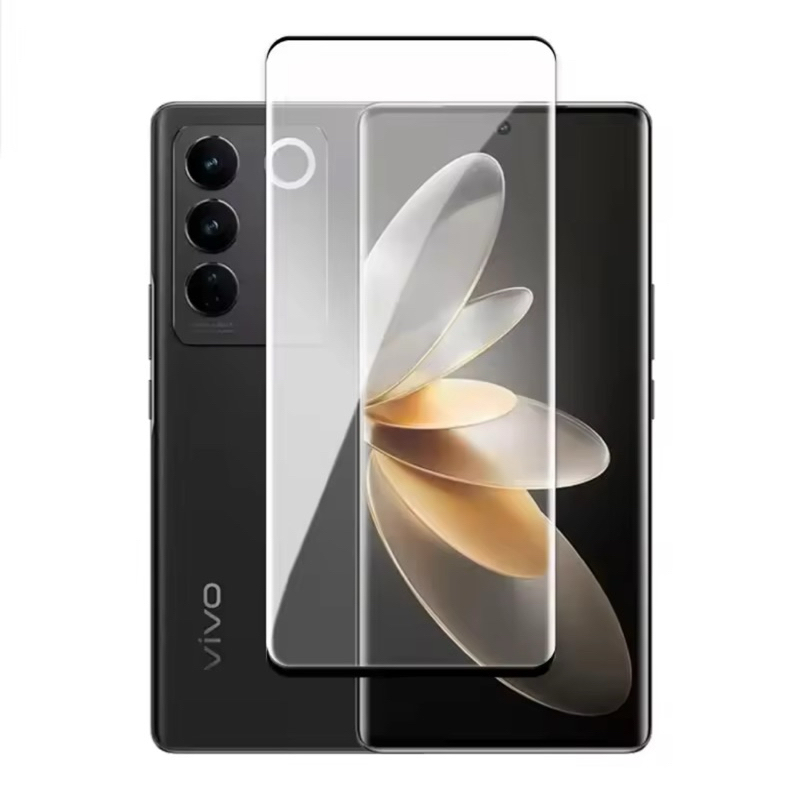 ฟิล์มกระจกเต็มจอ VIVO V27 5G ฟิล์มกระจกนิรภัย ฟิล์มกันกระแทก ใสเคสได้ ฟิล์ม Vivo v27
