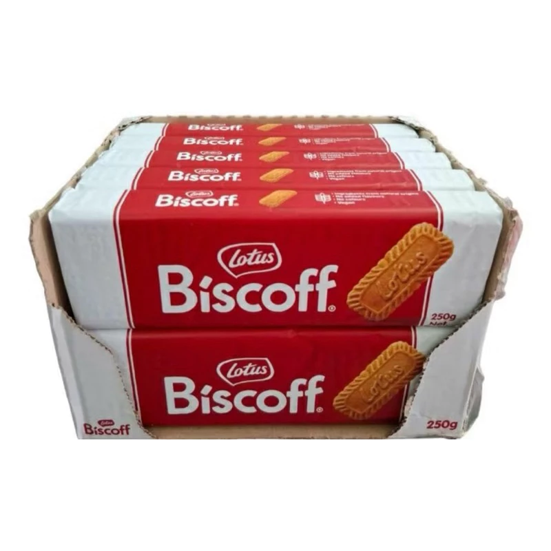 biscoffขนาด250กรัมรสชาติอร่อยมากยกลัง