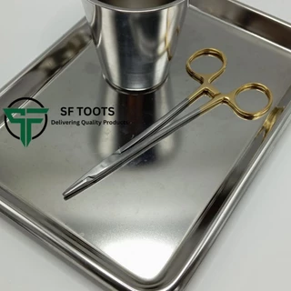 Needle holder TC ด้ามทอง มีทังสเตนคาร์ไบด์/ ด้ามสแตนเลส ไม่มีทังสเตนคาร์ไบด์