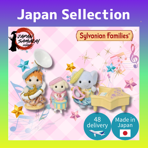 Sylvanian Families Nursery 【Nursery Concert Set - Do Re Mi Music Band-- Direct from Japan