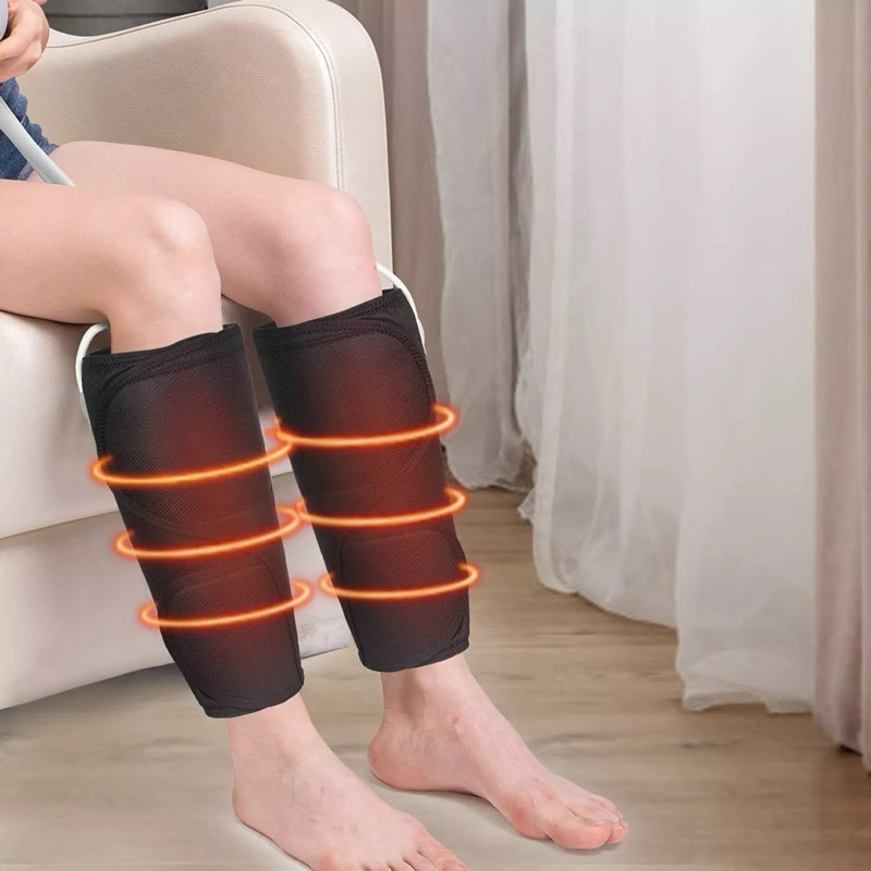 Cincom S9015B เครื่องนวดน่อง Leg Massager with Heat and Air Compression, Calf Massager