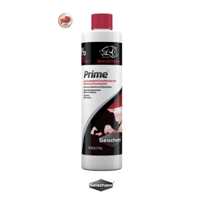 Seachem Prime 325 ml. สำหรับขจัดคลอรีน , คลอรามีน , แอมโมเนีย , ไนไตรท์