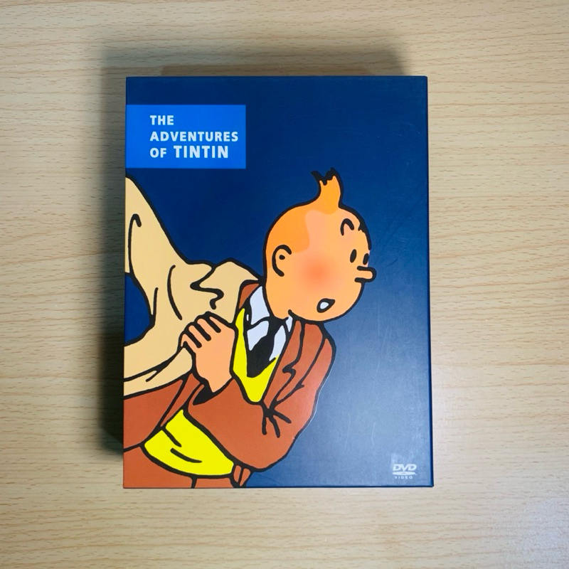 [DVD แผ่นแท้] The Adventure of TinTin (HERGE การผจญภัยของตินติน) ดีวีดี Box set การ์ตูนมือสองสภาพดี