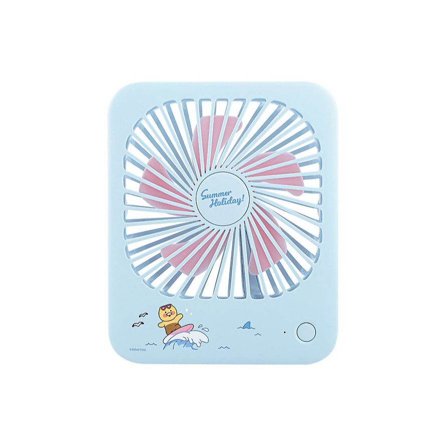 KAKAO Wireless Desk Fan Summer Holiday - Choonsik พัดลมมือถือ พัดลมตั้งโต๊ะ