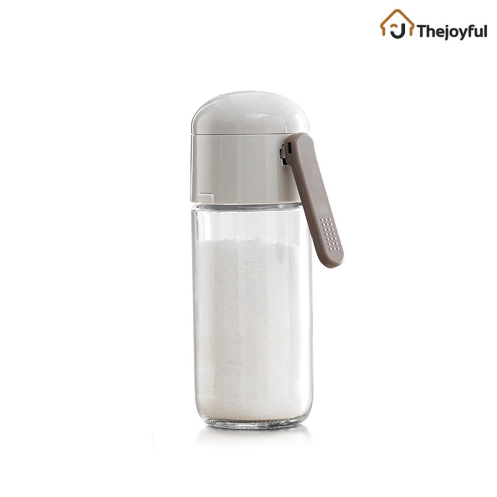 Thejoyful ขวดแก้วใส่เครื่องปรุง ขวดเครื่องปรุง spice container ปรุงอาหารต่างๆ สำหรับใส่เครื่องเทศ ปร