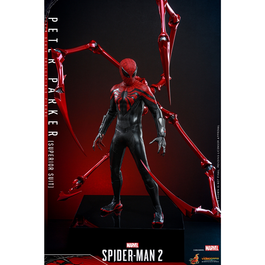 Hot Toys VGM61 1/6 Marvel's Spider-Man 2 - Peter Parker (Superior Suit)