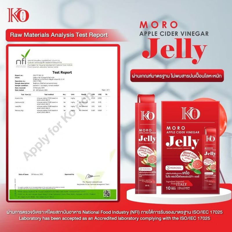 โมโร เจลลี่ 🍎 เคโอริช Korich - รูปที่ 3