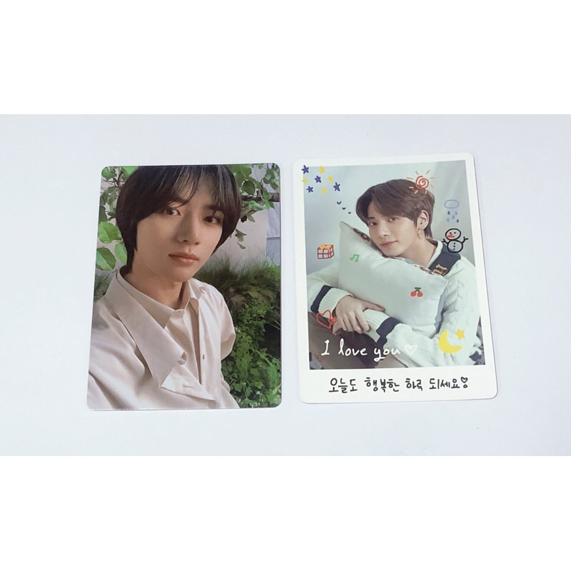 การ์ดบอมกยู แทฮยอน beomgyu taehyun txt photocard Tomorrow x Together