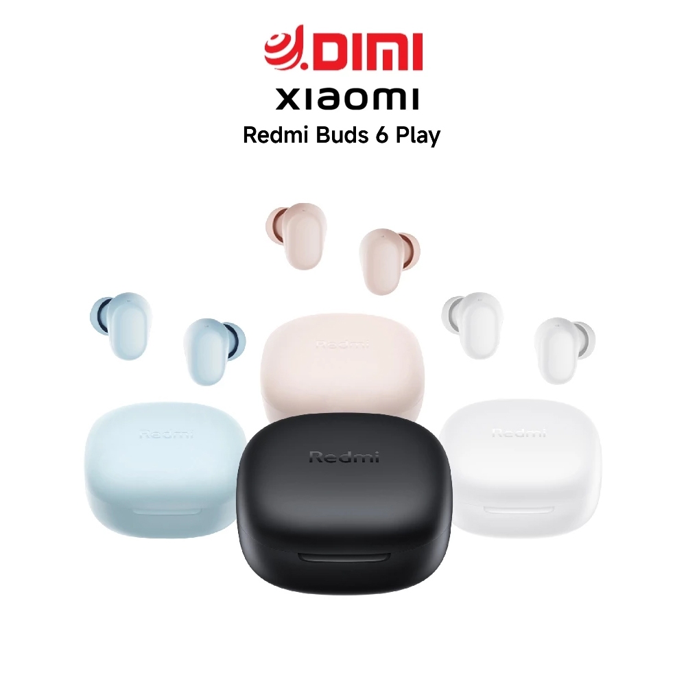 Xiaomi Redmi Buds 6 Play  หูฟัง หูฟังบลูทูธ ลดเสียงรบกวน AI การโทรที่ชัดเจน