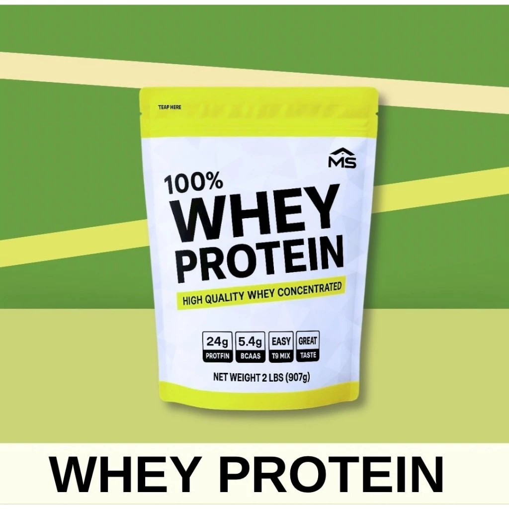 MS WHEY PROTEIN เวย์ โปรตีน จาก นม ไม่ใช่ soy ถั่วเหลือง