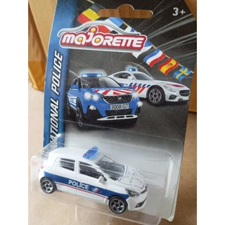 Majorette ชุด Mix Police Cars รวมรถตำรวจ ไทย ต่างประเทศ รถเหล็ก 1/64 (แพ็คไม่สวย) ของแท้ มือ 1