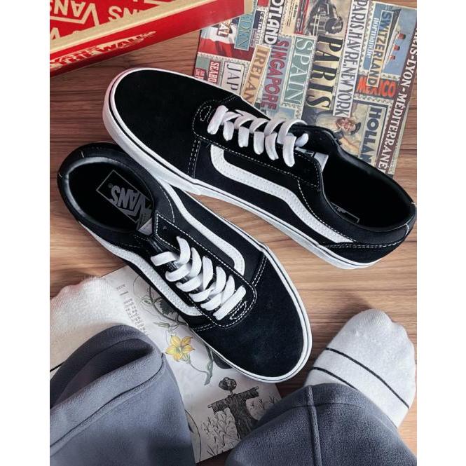 【พร้อมส่ง ของแท้ 100%】VANS (Classic) รองเท้า แวนส์โอวสคูล ได้ทั้งชายและหญิง