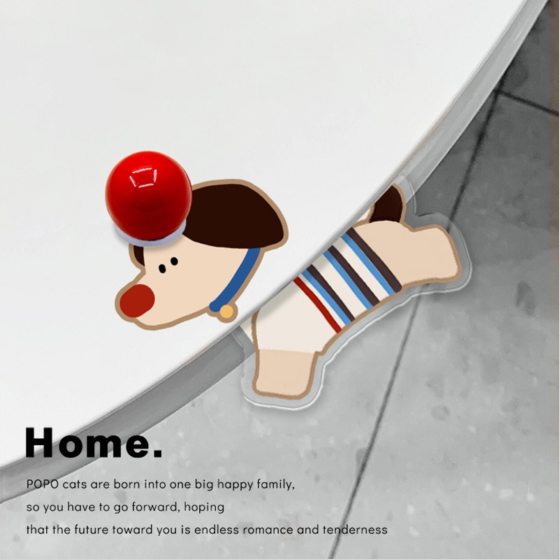 🏷️[Home]  ที่ยกฝาชักโครก เปิด-ปิดฝาชักโครก handle toilet  Kachshund ที่ดึงชักโครก ที่กดชักโครก สะดวก น่ารักอะคริลิค รูปที่ 2
