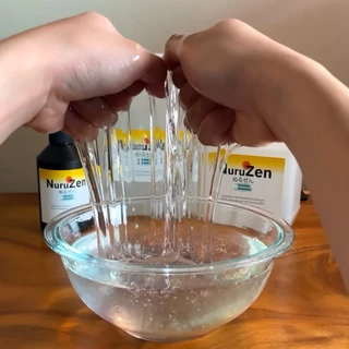 Nuruzen Fun Nuru gel นูรูเซนเจล เจลหล่อลื่น ยืดได้ แห้งช้า รุ่น standard sensation ขนาด 300 ml