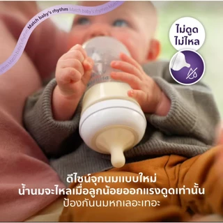 Philips Avent ขวดนมพร้อมจุกนม ระบายอากาศ Airfree Vent