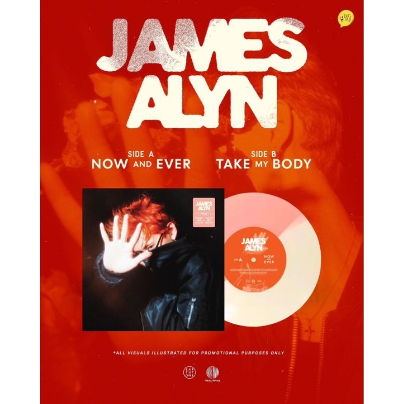 VINYL JAMES ALYN 7 Inch Coloured Vinyl : 45RPM