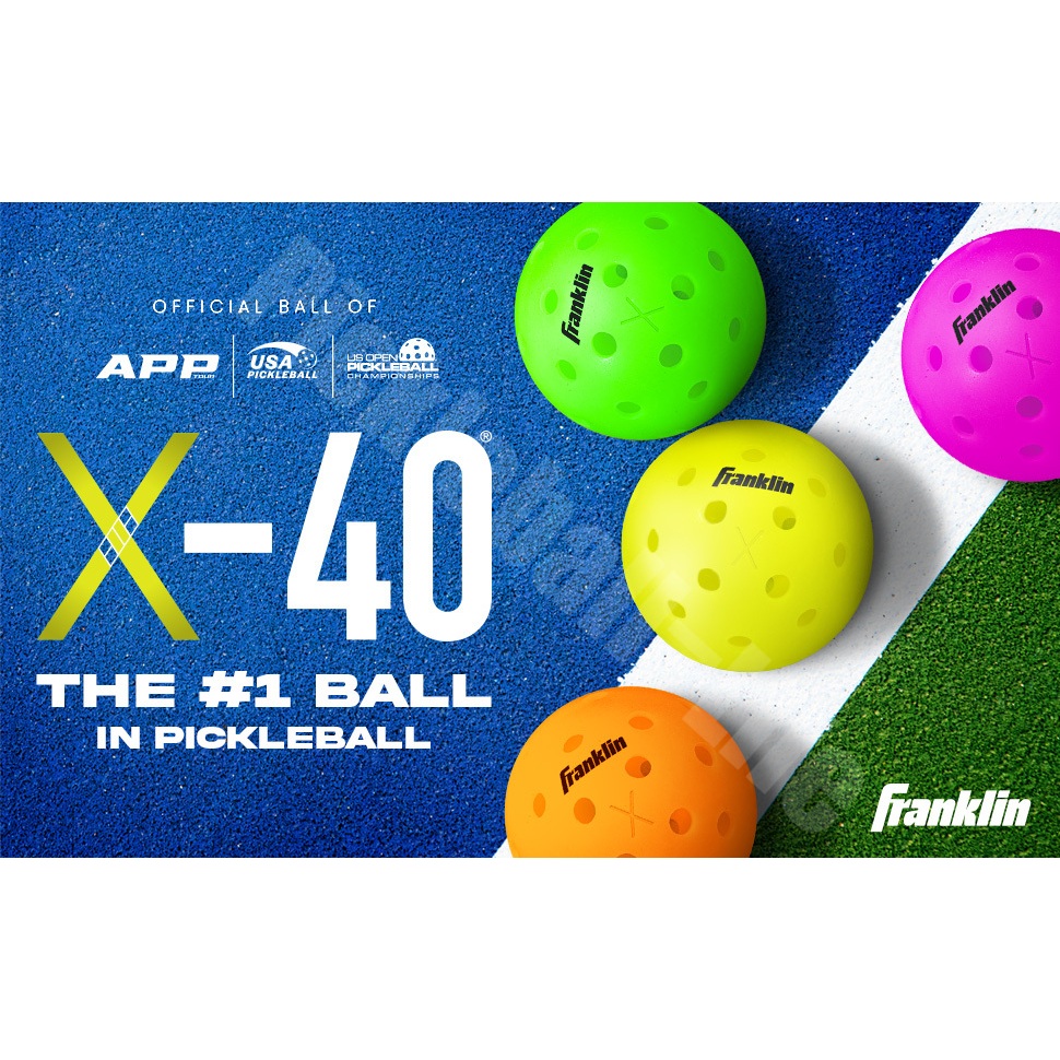 Pickleball Ball Franklin X-40 (1,3 ลูก/Pcs)
