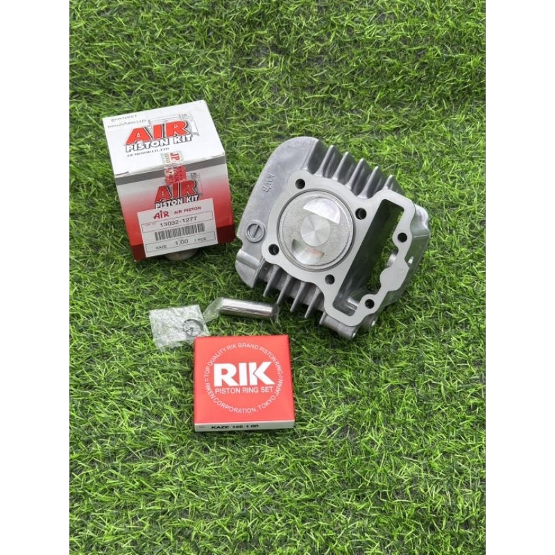 เสื้อ110i ลูก57/2วาล์ว พร้อมลูกปาดหลบวาล์ว4วาวใส่110iได้ทุกรุ่นไม่เกินปี2020ปลอกนอกโต60มิล