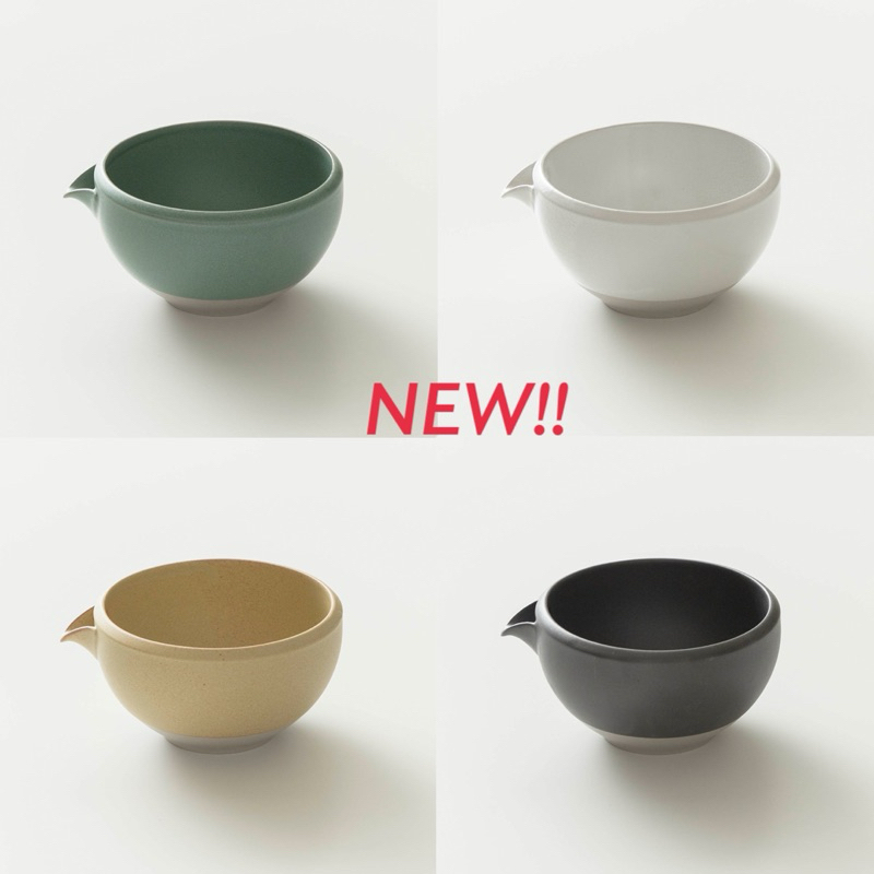 ✨พรีออเดอร์สีดำ สีขาว รุ่นใหม่ ✨Origami matcha tea bowl chawan ถ้วยมัทฉะ ถ้วยชงมัทฉะ มีปากเท