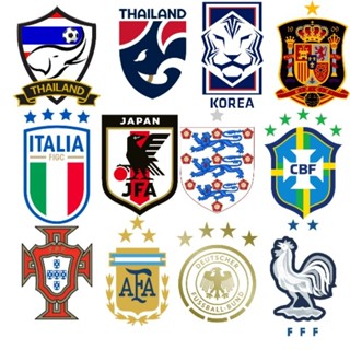 ตัวรีดติดเสื้อ สติ๊กเกอร์ติด ฟิล์มสกรีนเสื้อ DFT บนผ้า ทีมชา…