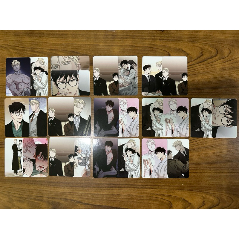 (พร้อมส่ง) กุหลาบคู่แชมเปญ โฟโต้การ์ด ver 2