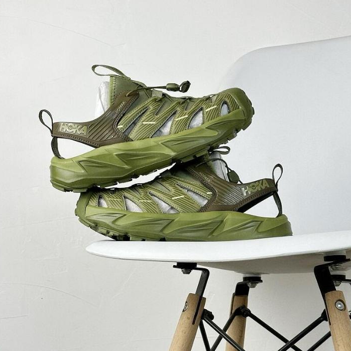 ของแท้💯% HOKA ONE ONE Hopara 1123112-FFN รองเท้าแตะยูนิเซ็กส์