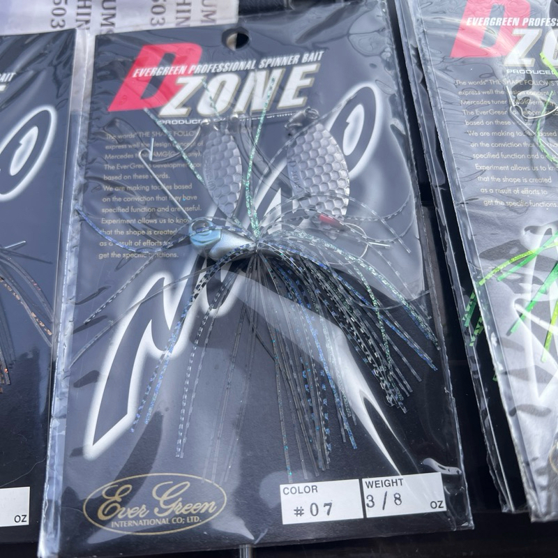 สปินเนอร์เบท EVERGREEN D ZONE ขนาด 3/8oz รูปที่ 4