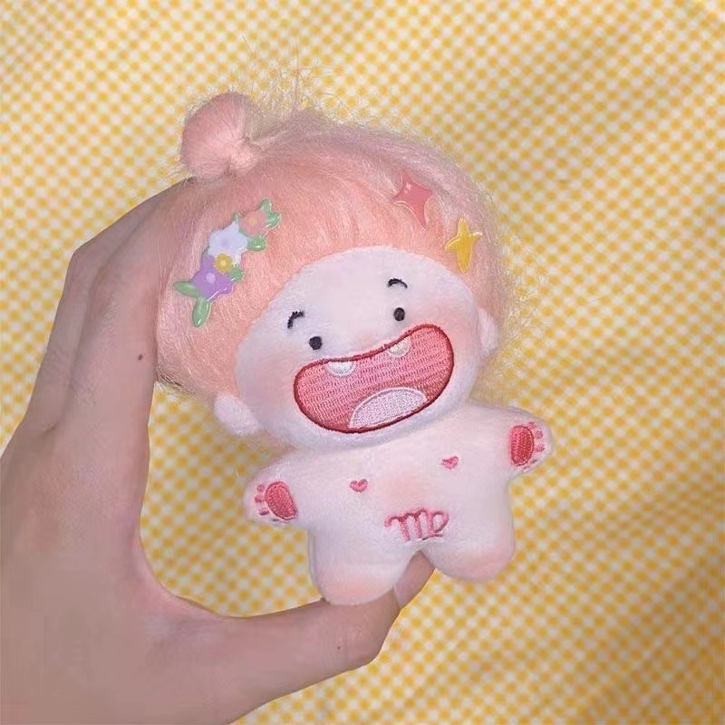 พวงกุญแจตุ๊กตาการ์ตูนน่ารัก จี้ตุ๊กตาชุด 12 ดวงชะตา สามารถ DIY ได้อย่างอิสระ ของขวัญสำหรับแฟน ราคา ถูกที่สุด ดีลบีเคเค แกลเลอรีภาพที่ 3