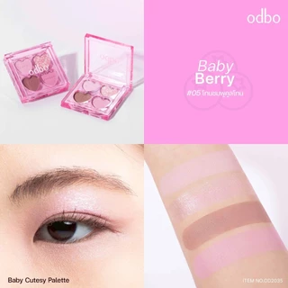 (OD2035) ODBO BABY CUTESY PALETTE โอดีบีโอ เบบี้ คิวท์ซี่่ พาเลท