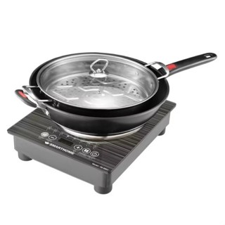 SMARTHOME เตาแม่เหล็กไฟฟ้าแบบหลุม พร้อมหม้อและกระทะ รุ่น IN-…