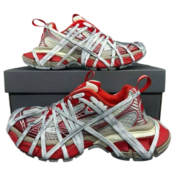 Balenciaga 3XL Extreme Lace Series Retro casual running shoes Unisex 1053