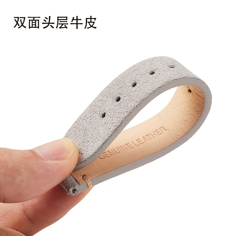 Vintage Suede Leather Strap 18/19/20/22mm Band Vintage Handmade Watchband Quick Release Wrist Band for Huawei Watch Gt2/