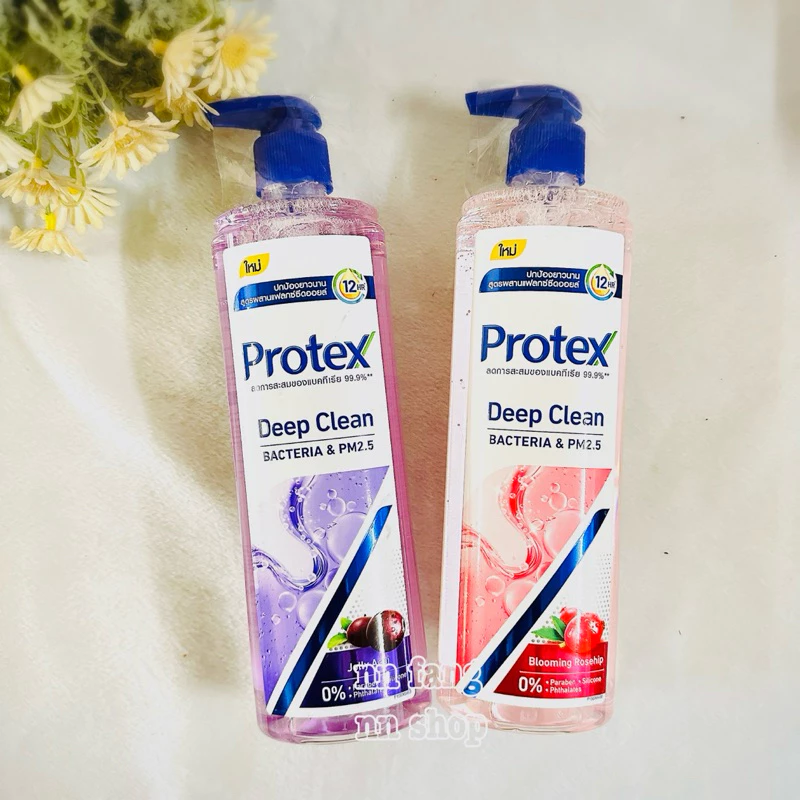 เจลอาบน้ำ โพรเทคส์ ดีพคลีน 380 มล. (โรสฮิป / จอยลี อาไซอิ) Protex Deep Clean Blooming 380ml