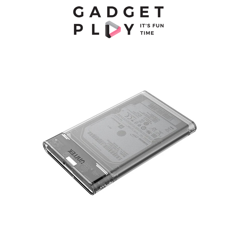 [กรุงเทพฯ ด่วน 1 ชั่วโมง] UNITEK DiskGuard Limpid R SATA III 2.5 HDD-SSD Hard Disk Enclosure