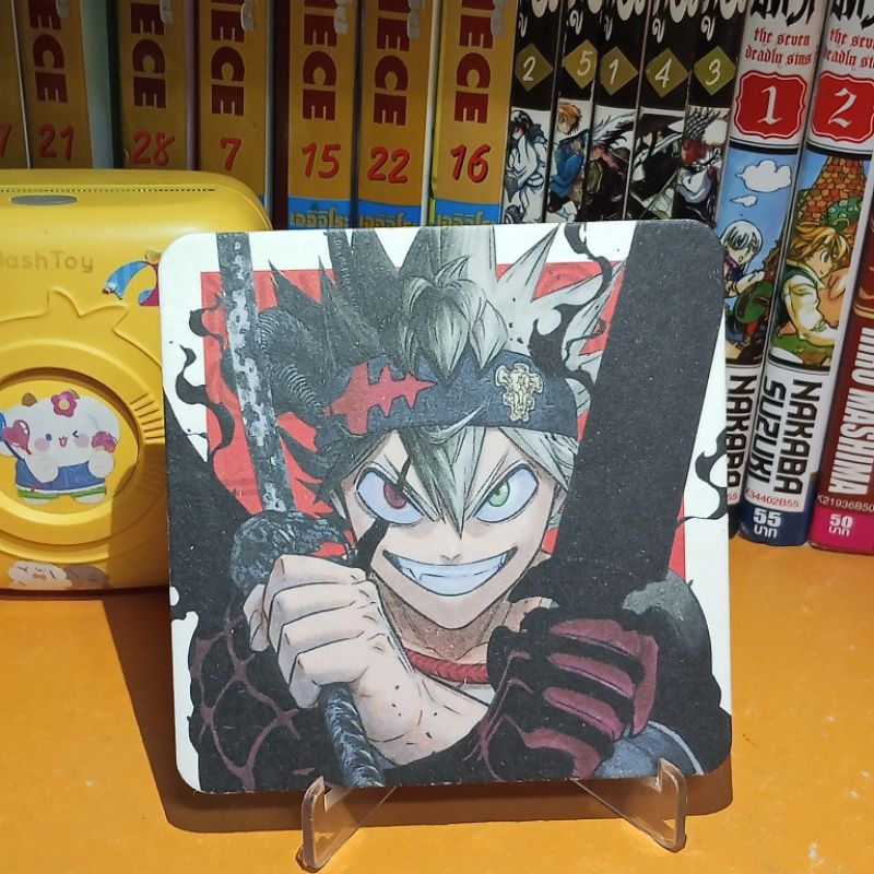 Black Clover 🍀 ของสะสม การ์ด / ที่รองแก้ว