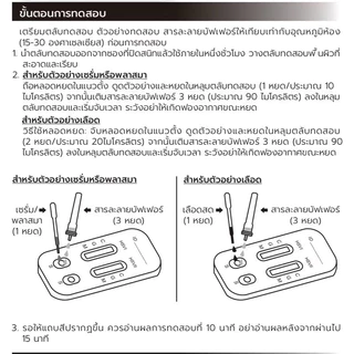 Auramed ชุดตรวจ [โรคเริม 2 สายพันธุ์] ปิดชื่อสินค้าหน้ากล่อง ติดต่อทางเพศสัมพันธ์ ผิวหนัง Herpes simplex virus (HSV 1/2)